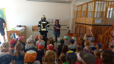 Brandschutzerziehung im Kindergarten