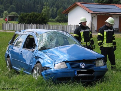 Verkehrsunfall verlief glimpflich