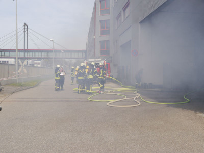 Hauptübung der Gesamtwehr 